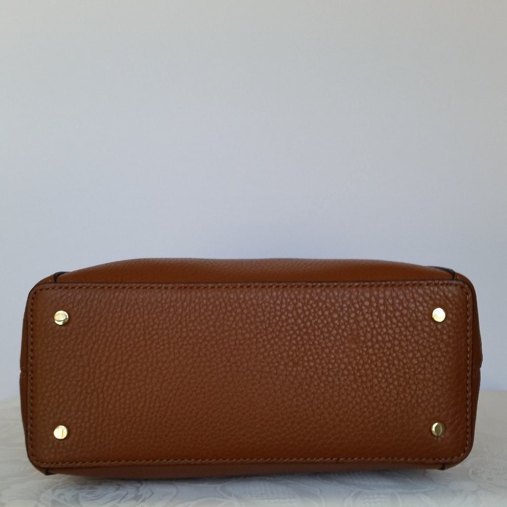KATE SPADE Jackson Leather Satchel-Gingerbread Col - Picture 7 of 15